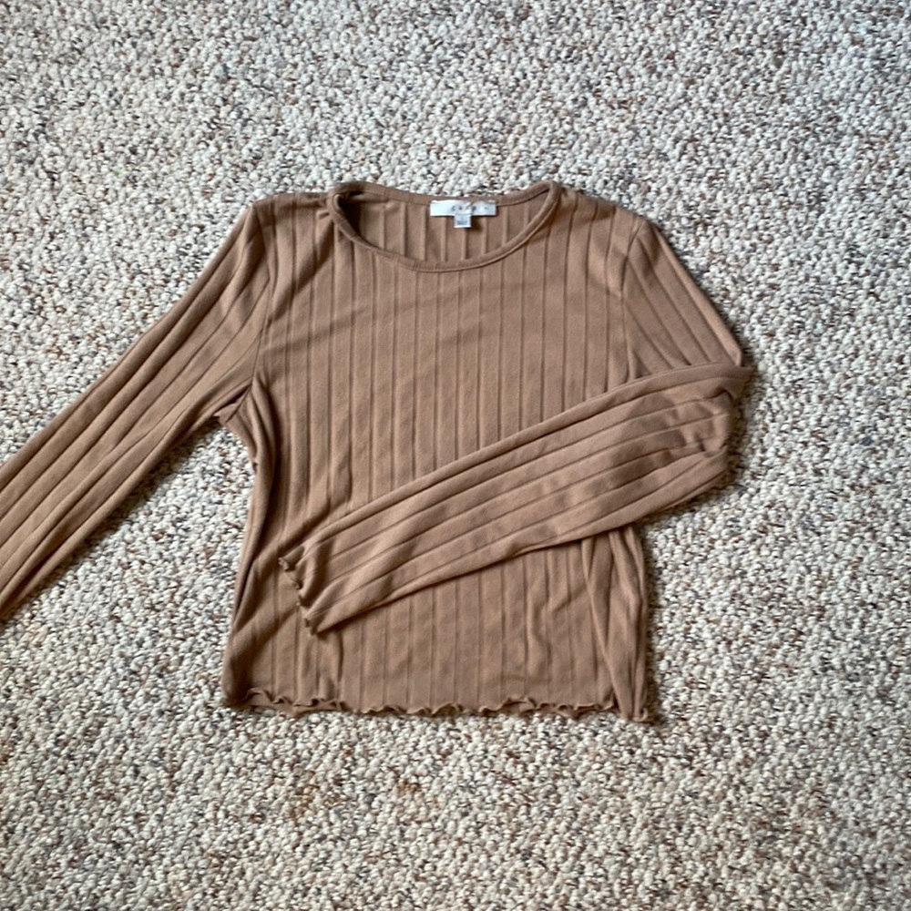 Cropped shirt